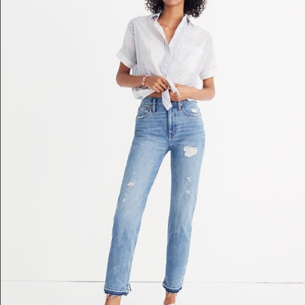 Madewell Classic Straight Jean EUC